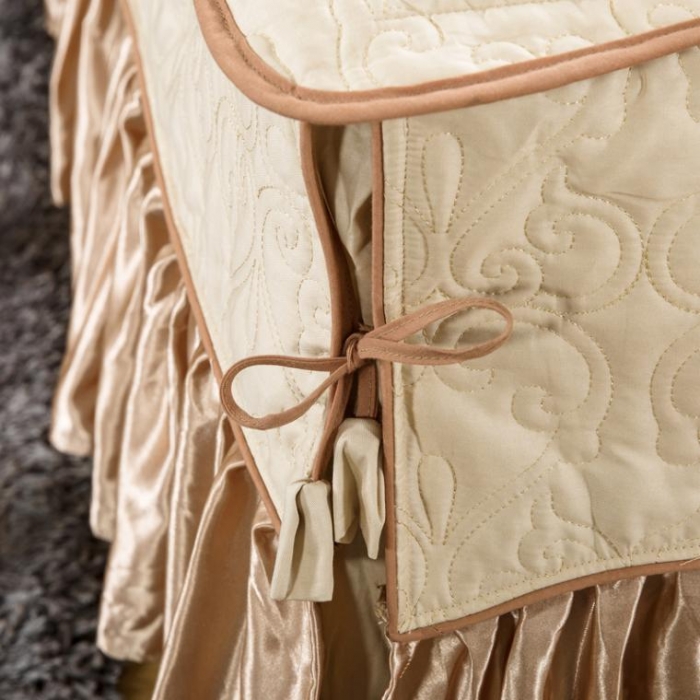 91家纺网 家纺一手货源 找家纺 兴美佳家纺  欧式提花加棉拉链四件套 金杯琉璃