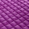 91家纺网 家纺一手货源 找家纺 索弗莱家纺 2018冬季新款 剪花法莱绒加厚床褥床垫 紫色