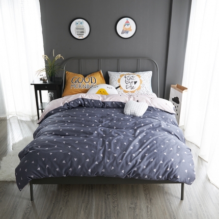 91家纺网 家纺一手货源 找家纺 （总）静家居家纺 高支高密40贡缎长绒棉四件套