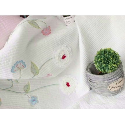 91家纺网 家纺一手货源 找家纺 蒹葭  进口水洗棉夏被 赫本—本白 被套200*230cm