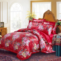 富安娜同款大提花