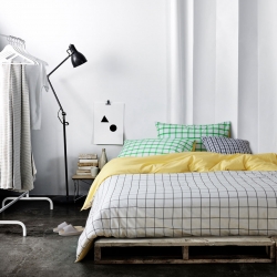 (总)彩窝窝家纺 pillow-X系列全棉四件套床单款