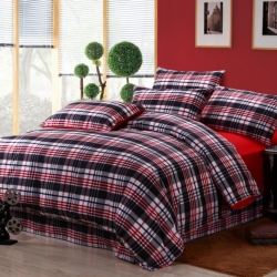 凯歌家纺 时尚水洗色织四件套迷人维也纳