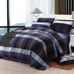 凯歌家纺 时尚水洗色织四件套暮光