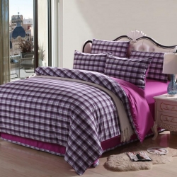 凯歌家纺 时尚水洗色织四件套曼格时空