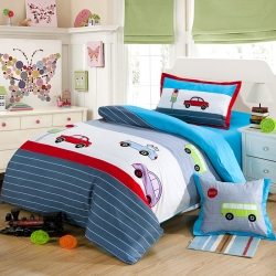 兴莉家纺 全棉加厚绣花四件套汽车之家