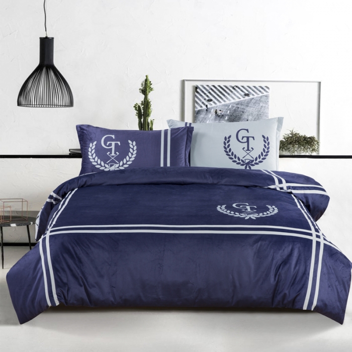 91家纺网 家纺一手货源 找家纺 （总）漫调家纺 温暖舒适水晶绒四件套