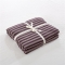 91家纺网 家纺一手货源 找家纺 乐享生活 针织条纹四件套床单款 紫咖中条