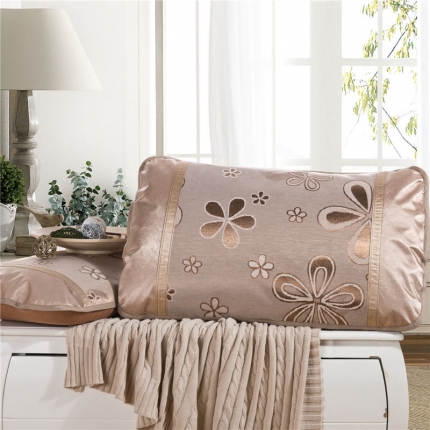 91家纺网 家纺一手货源 找家纺 （总）喜相逢家纺 D18-夏凉双人枕套冰丝凉枕