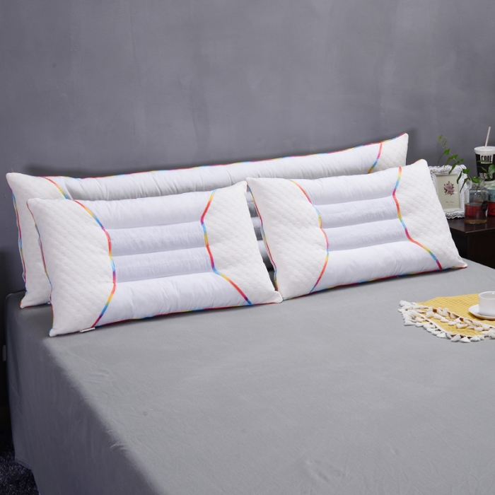 91家纺网 家纺一手货源 找家纺 七彩决明子双人枕头情侣枕芯