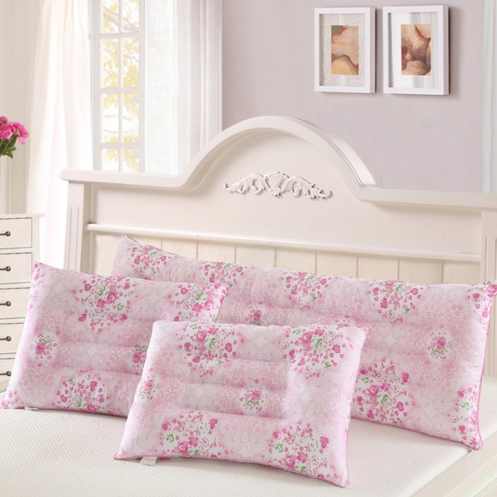 91家纺网 家纺一手货源 找家纺 春暖花开双人枕头长枕芯