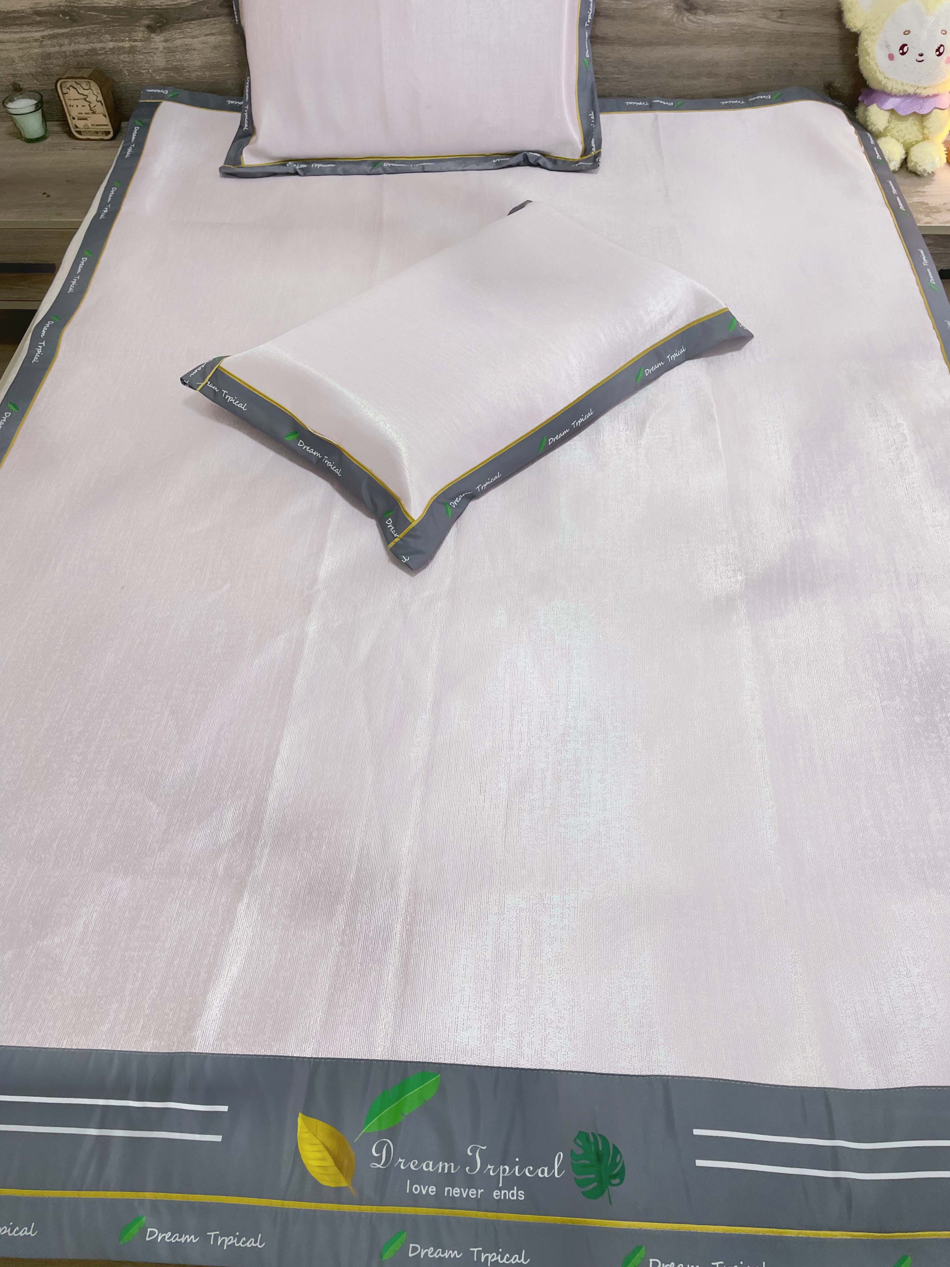 91家纺网 家纺一手货源 找家纺 (总) 宅部落 2022新款900D粗冰丝肌理纹冰丝席