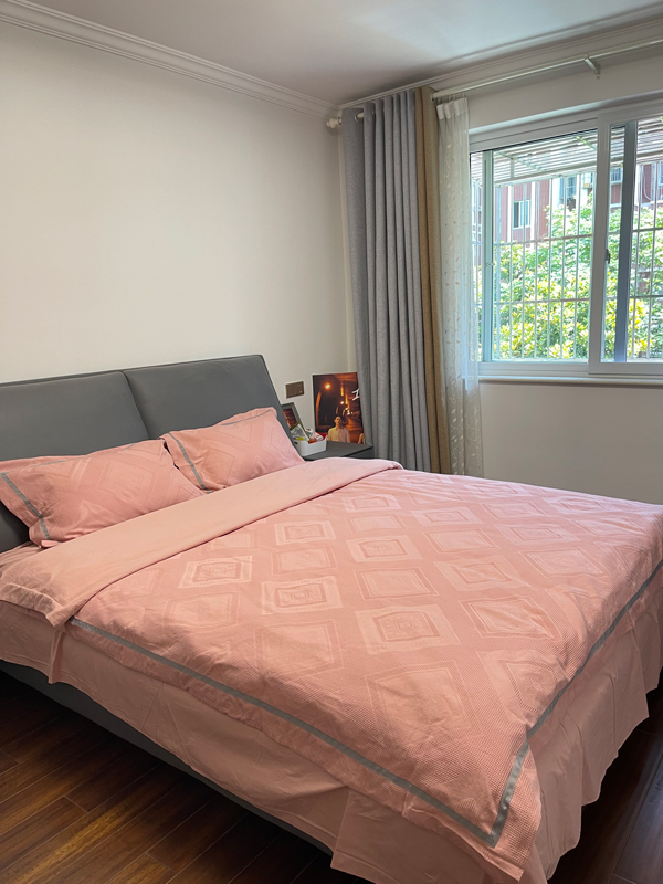 91家纺网 家纺一手货源 找家纺 （总）艾莱2022新款华夫格全棉水洗棉四件套-卡诺凡