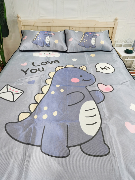 91家纺网 家纺一手货源 找家纺 (总)宅部落 2022新款卡通大版冰丝席