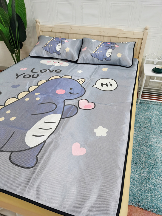 91家纺网 家纺一手货源 找家纺 (总)宅部落 2022新款卡通大版冰丝席