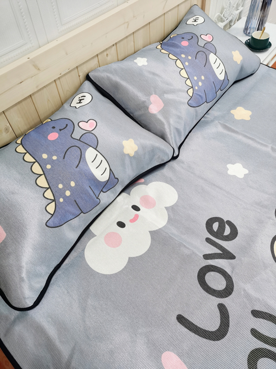 91家纺网 家纺一手货源 找家纺 (总)宅部落 2022新款卡通大版冰丝席