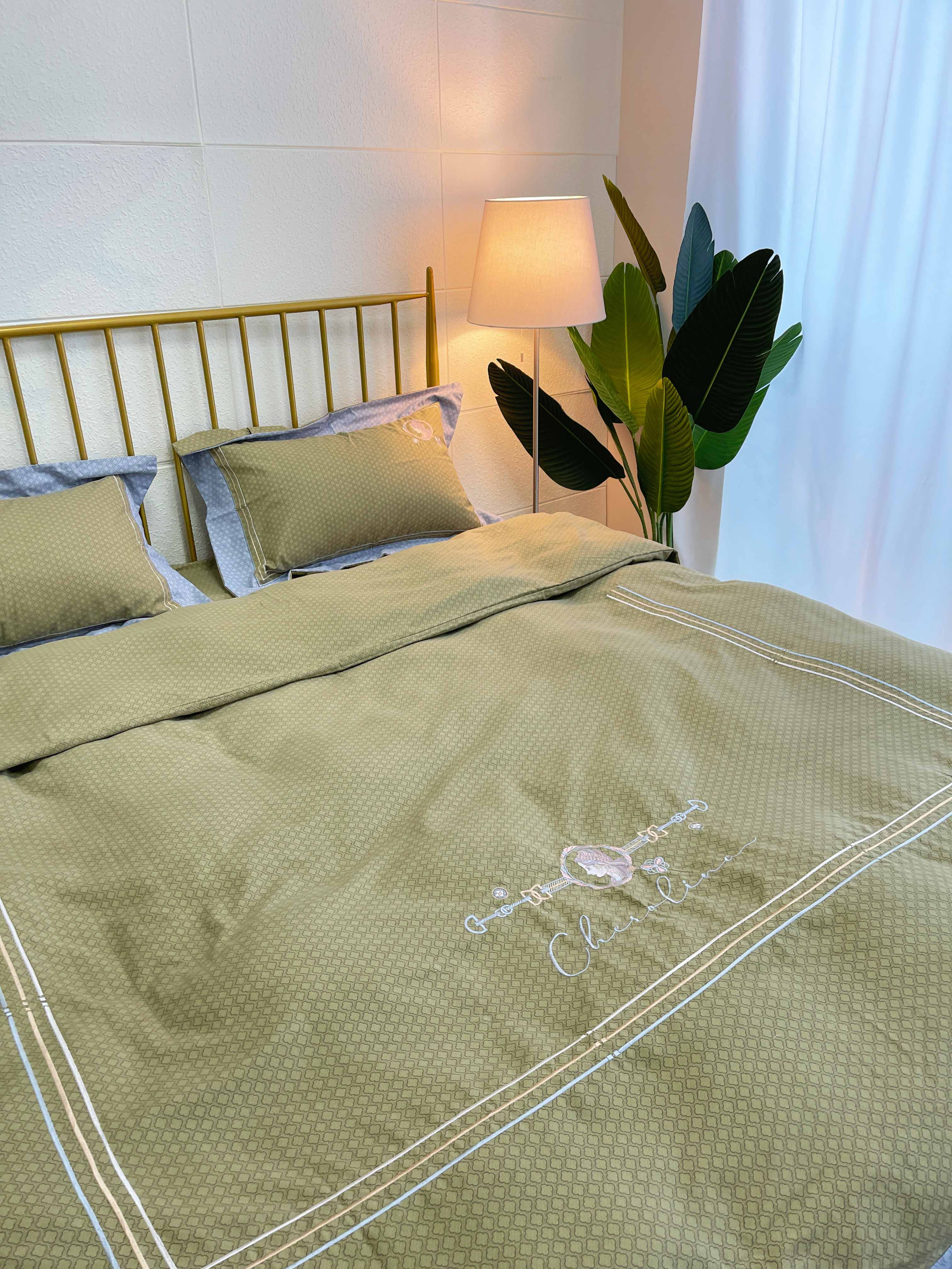 91家纺网 家纺一手货源 找家纺 （总）花漾家居 2023新款秋冬磨毛绣花四件套