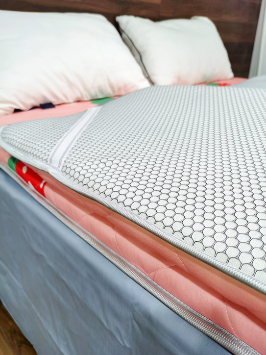 91家纺网 家纺一手货源 找家纺 寐珂家纺 2026新款A类针织大豆双人床垫 草莓宝贝