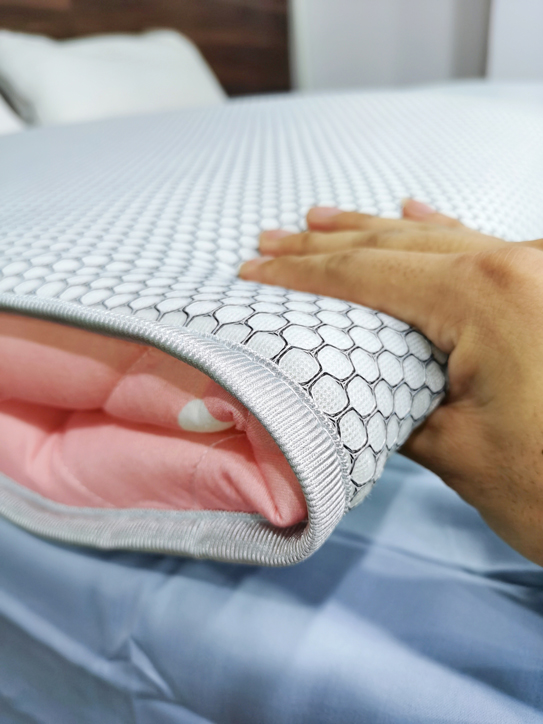 91家纺网 家纺一手货源 找家纺 寐珂家纺 2026新款A类针织大豆双人床垫 草莓宝贝