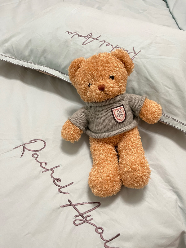 91家纺网 家纺一手货源 找家纺 艾莱22新款A类新疆长绒棉加厚柔顺磨毛四件套瑞秋-冰海蓝