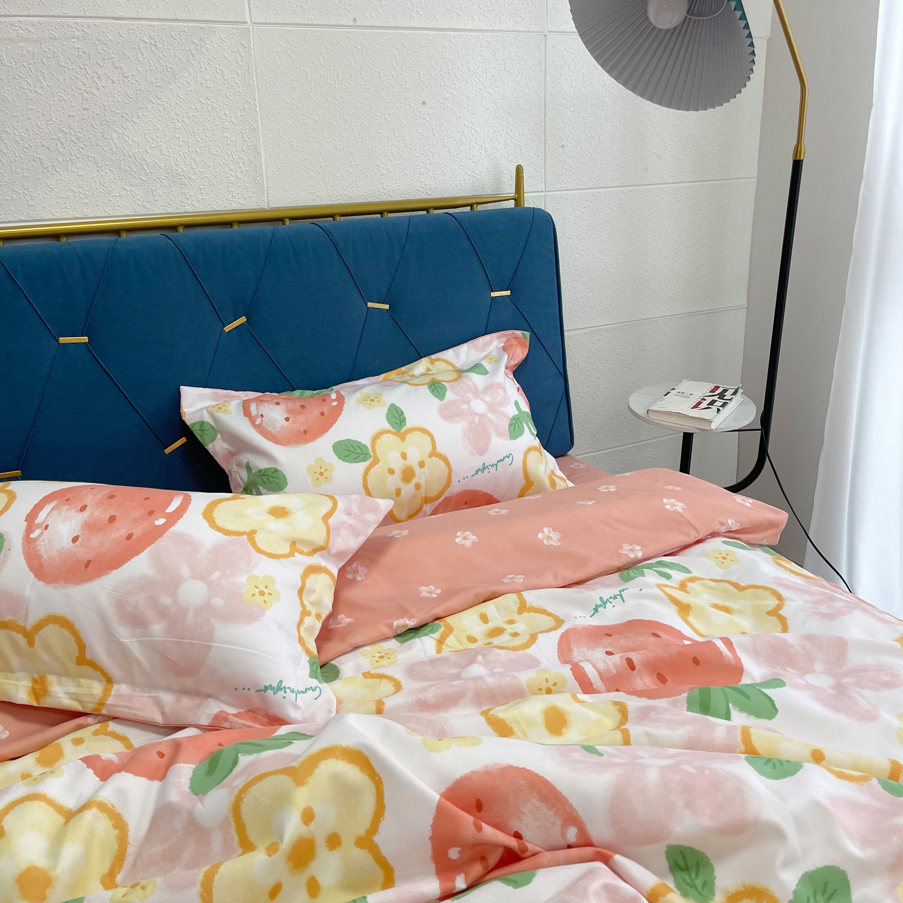 91家纺网 家纺一手货源 找家纺 （总）艾橙 2022秋冬新款140g植物羊绒磨毛四件套系列