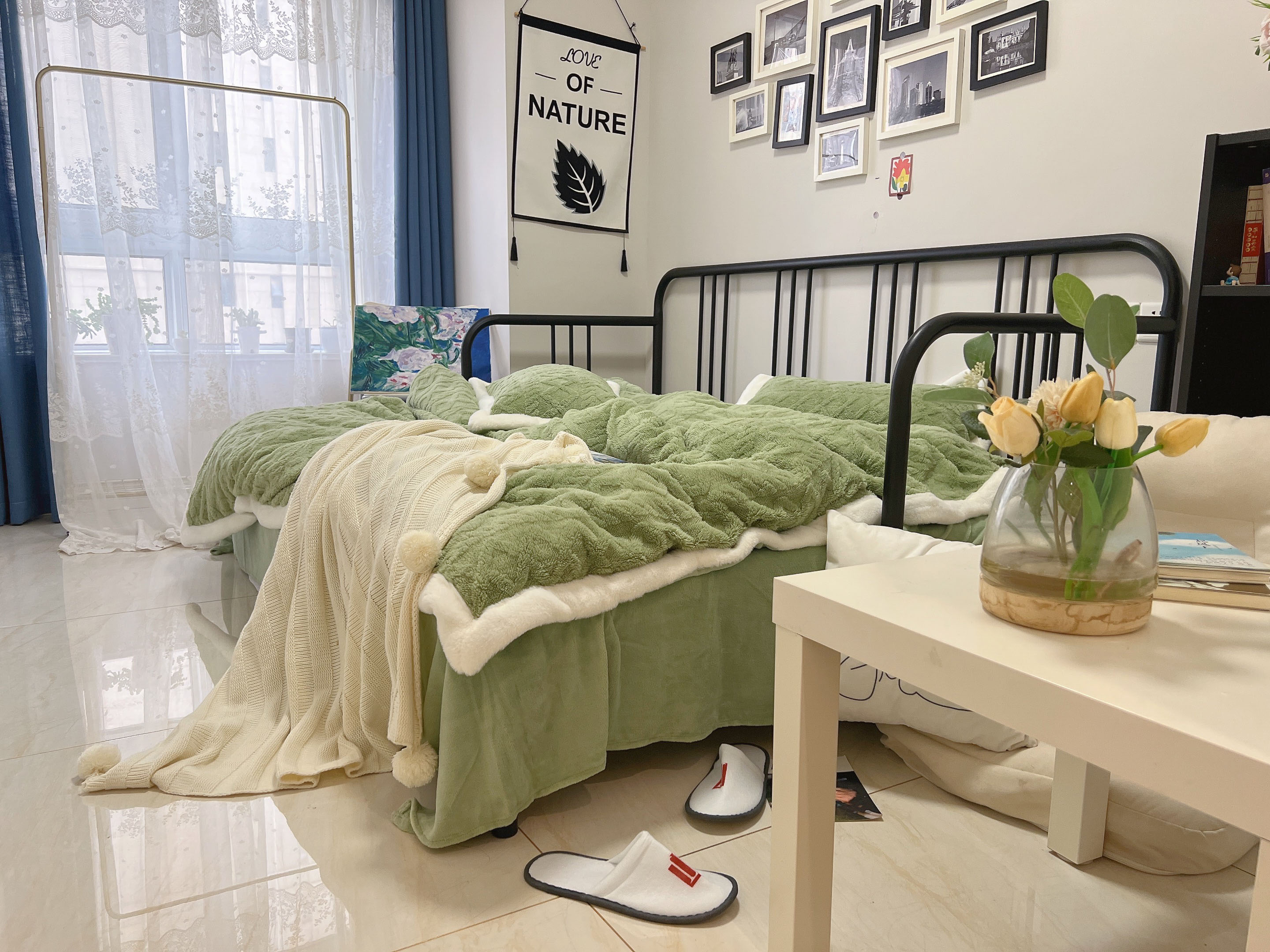 91家纺网 家纺一手货源 找家纺 潮邦 2025【含买家秀】塔芙绒牛奶绒轻奢保暖四件套 塔芙绿