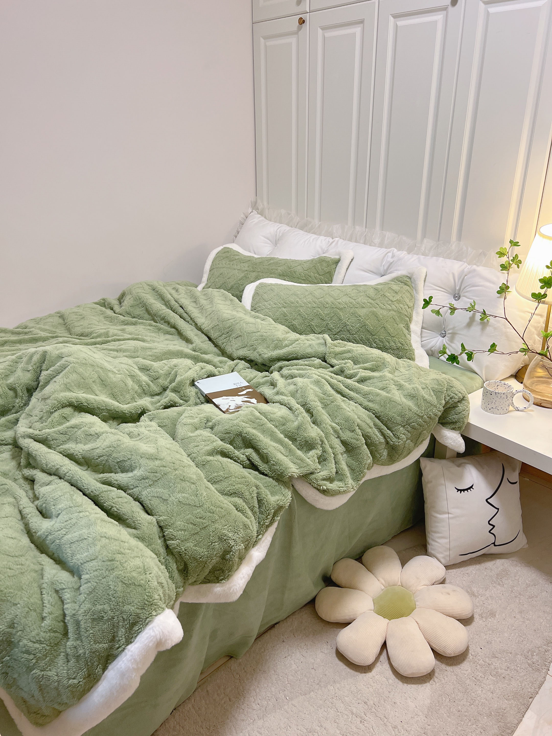 91家纺网 家纺一手货源 找家纺 （总）潮邦 2025【含买家秀】塔芙绒牛奶绒轻奢保暖四件套