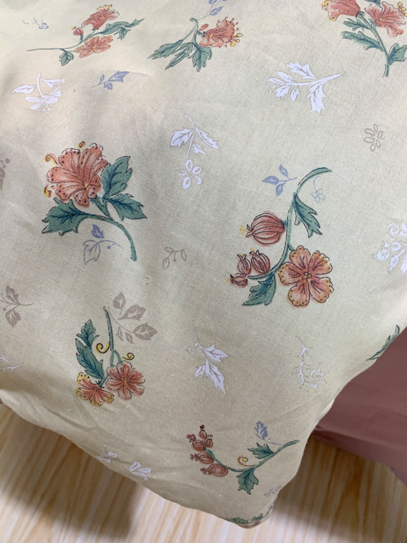 91家纺网 家纺一手货源 找家纺 潮邦 2025新款全棉韩式复古风四件套系列 花悦