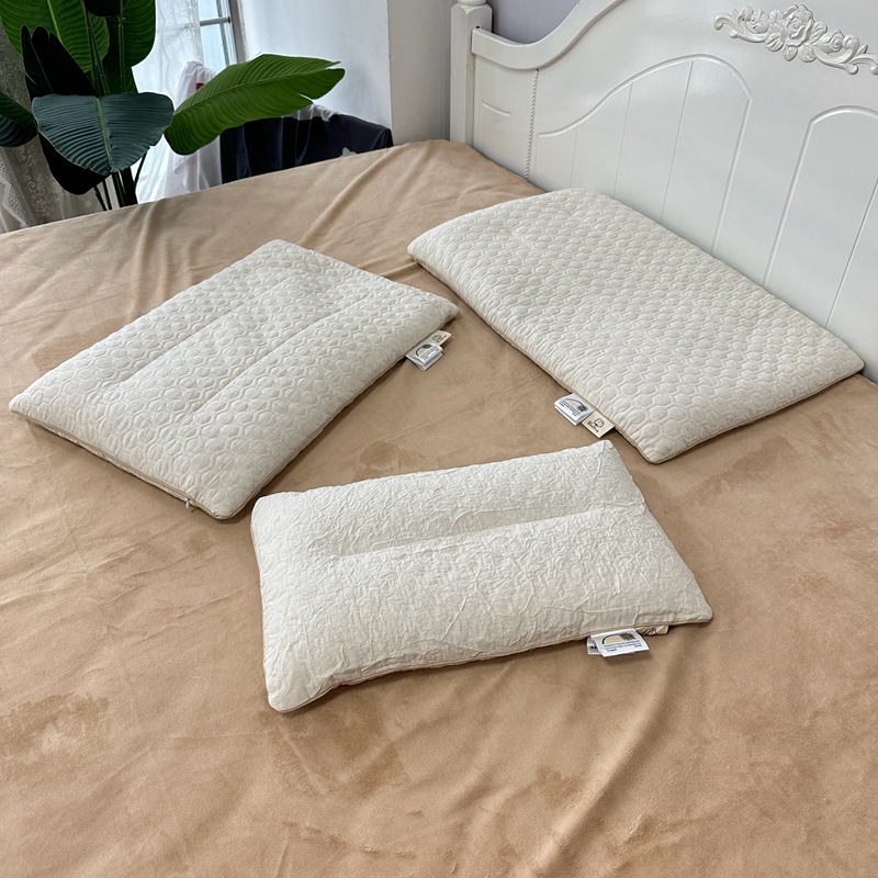 91家纺网 家纺一手货源 找家纺 （总）昕科 2022新款A类亲子亚麻荞麦枕枕芯枕头-实拍