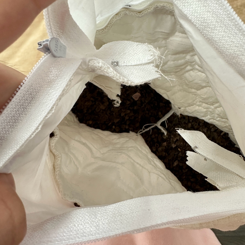 91家纺网 家纺一手货源 找家纺 （总）昕科 2022新款A类亲子亚麻荞麦枕枕芯枕头-实拍