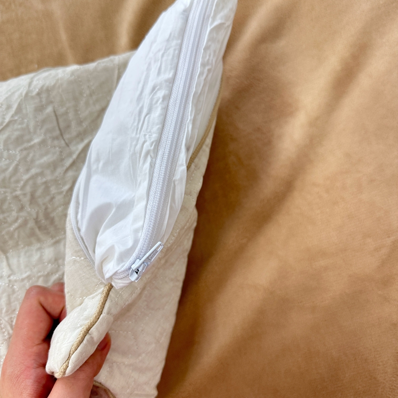 91家纺网 家纺一手货源 找家纺 （总）昕科 2022新款A类亲子亚麻荞麦枕枕芯枕头-实拍