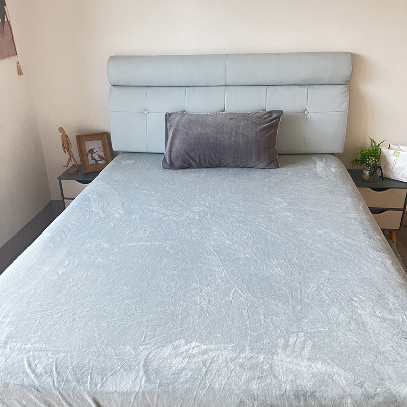 91家纺网 家纺一手货源 找家纺 (总）好阁 2022新款200g牛奶绒单品床笠