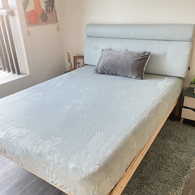 91家纺网 家纺一手货源 找家纺 (总）好阁 2022新款200g牛奶绒单品床笠