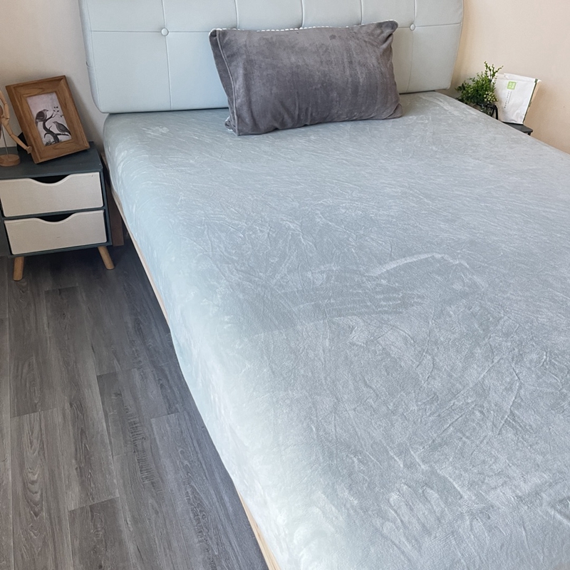 91家纺网 家纺一手货源 找家纺 (总）好阁 2022新款200g牛奶绒单品床笠