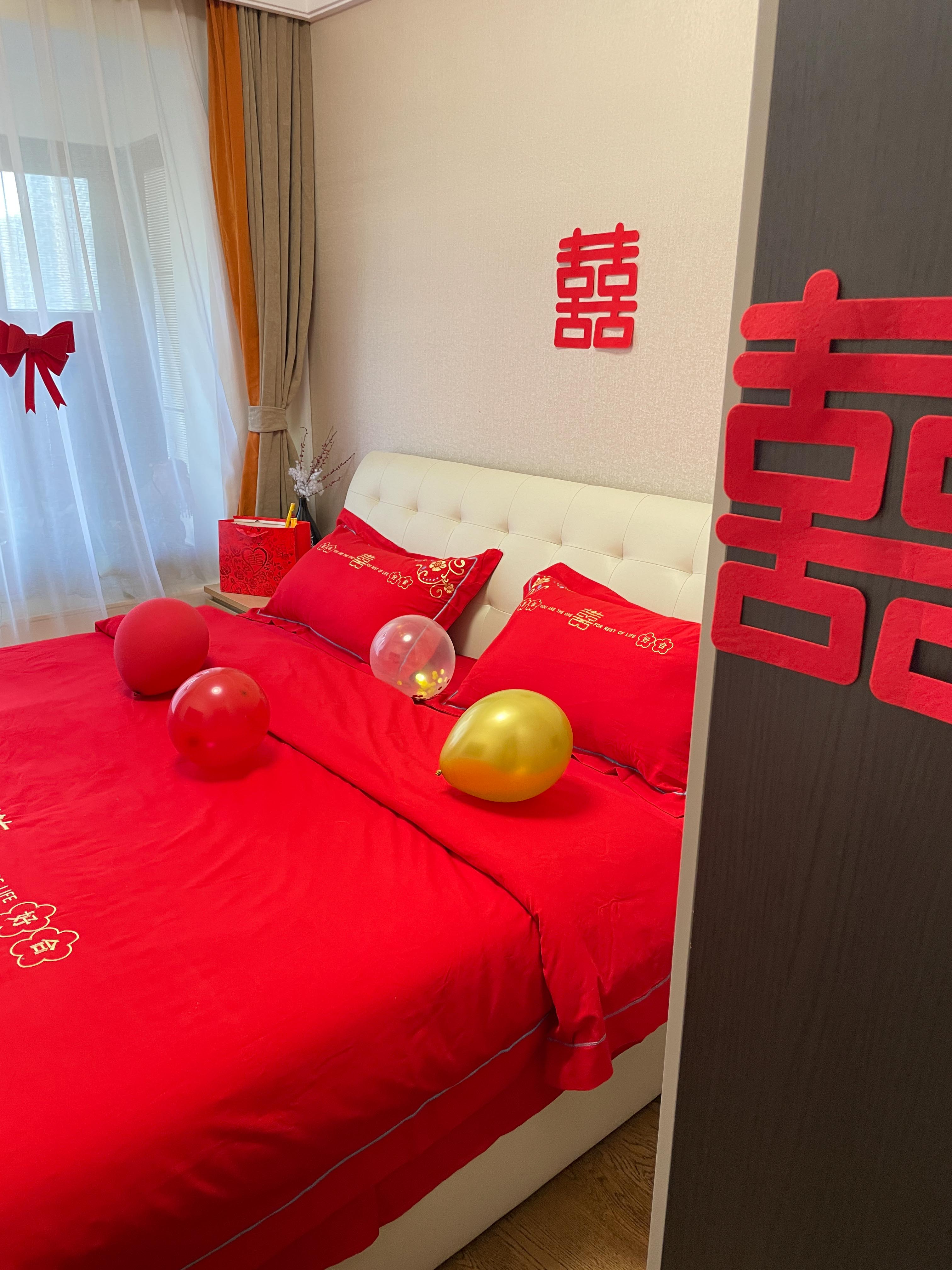 91家纺网 家纺一手货源 找家纺 （总）2024新款婚庆被大红喜被加厚磨毛婚庆四件套