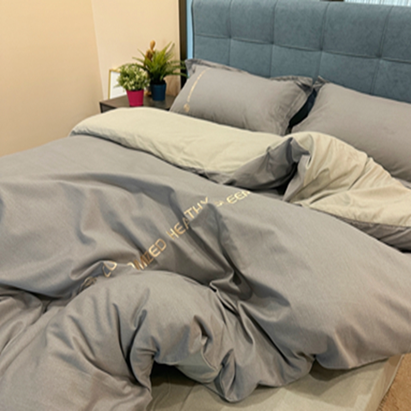 91家纺网 家纺一手货源 找家纺 （总）AB家纺 2022新款全棉生态磨毛刺绣四件套