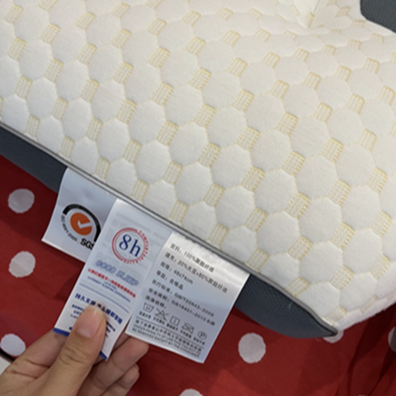 91家纺网 家纺一手货源 找家纺 （总）新品3D针织棉按摩枕头枕芯家用护颈椎助睡眠枕芯学生宿舍低枕