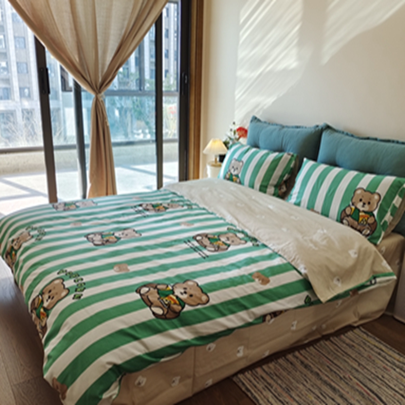 91家纺网 家纺一手货源 找家纺 （总）感遇2022新款全棉印花四件套系列