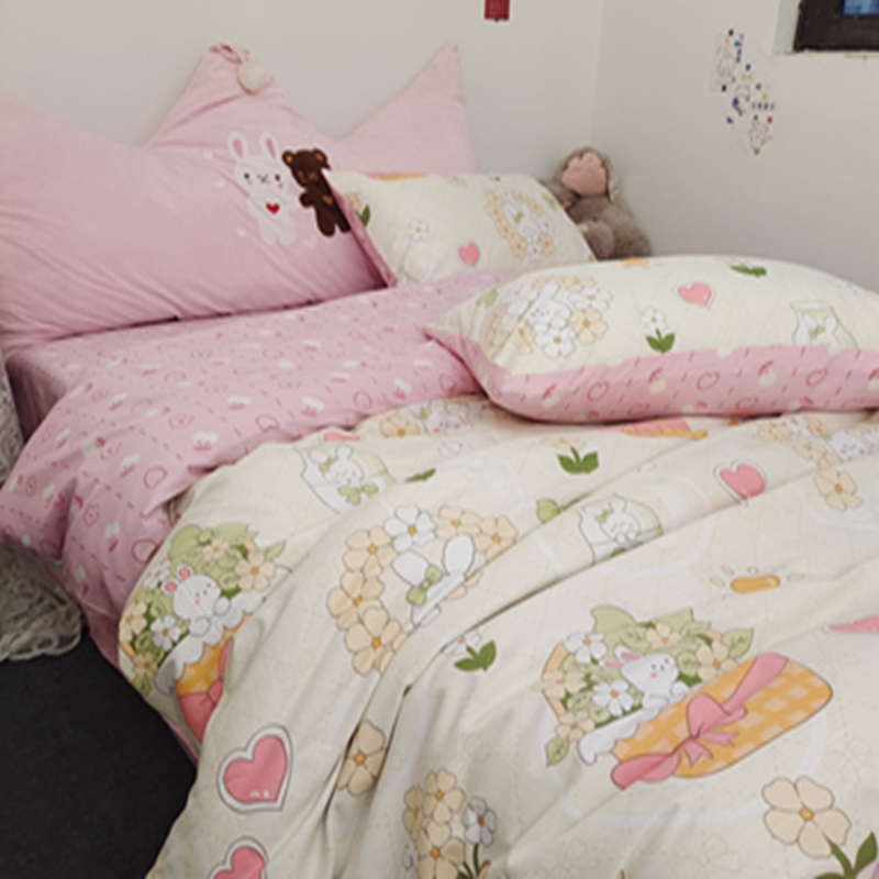 91家纺网 家纺一手货源 找家纺 （总）感遇2022新款全棉印花四件套系列