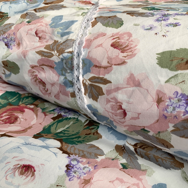 91家纺网 家纺一手货源 找家纺 潮邦 2025新款13372全棉韩式花卉四件套【含买家秀】 香雪兰