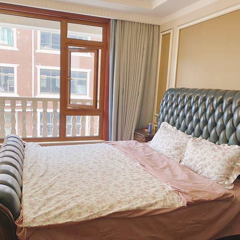 91家纺网 家纺一手货源 找家纺 潮邦 2025新款13372全棉韩式花卉四件套【含买家秀】 此生不换