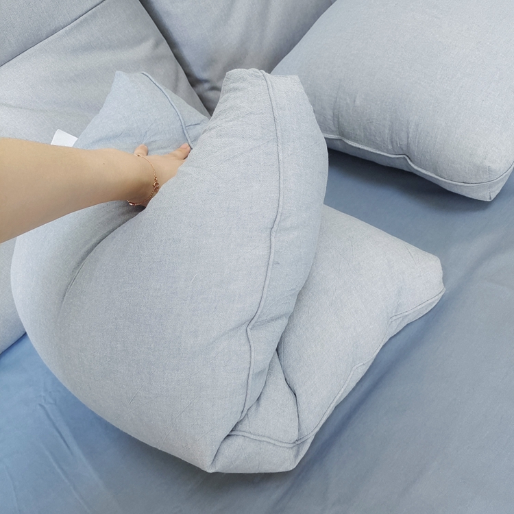 91家纺网 家纺一手货源 找家纺 （总）乐可 2023新款日系水洗枕 枕头枕芯