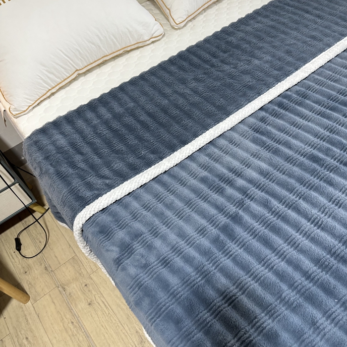 91家纺网 家纺一手货源 找家纺 法澳 2024新款A类仿兔毛绒300克牛奶绒多功能盖毯空调毯毛毯