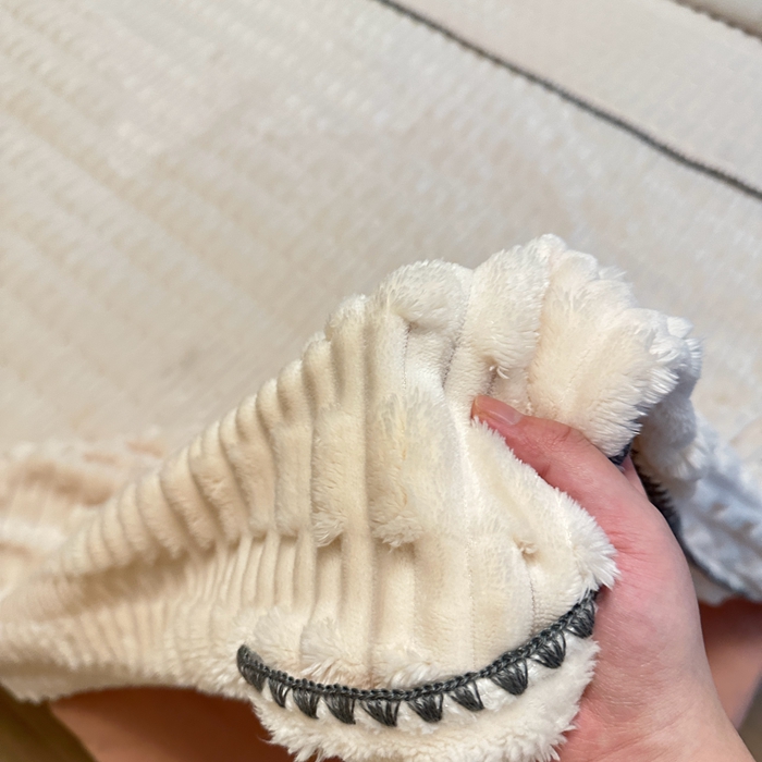 91家纺网 家纺一手货源 找家纺 法澳 2024新款A类仿兔毛绒300克牛奶绒多功能盖毯空调毯毛毯