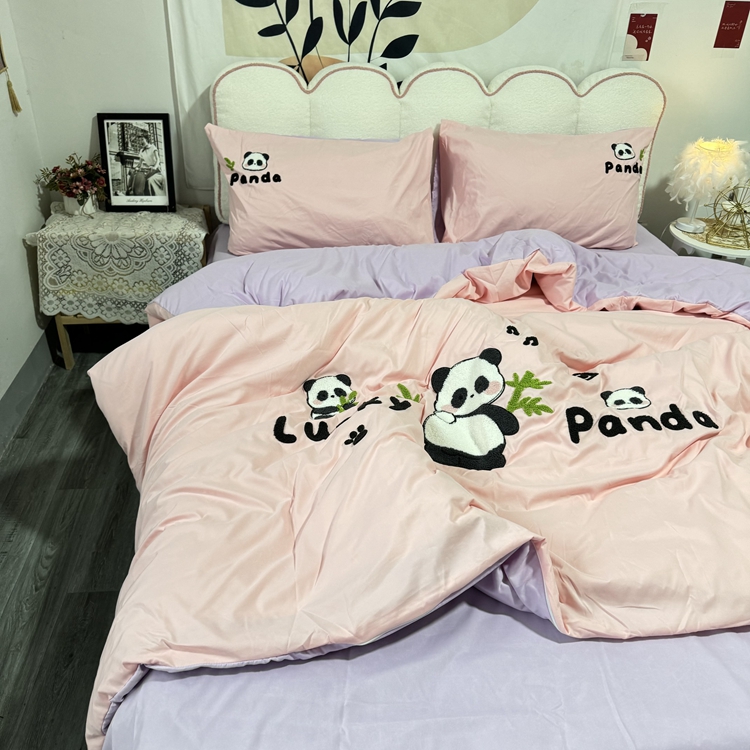 91家纺网 家纺一手货源 找家纺 （总）沐慕家居 2024毛巾绣四件套