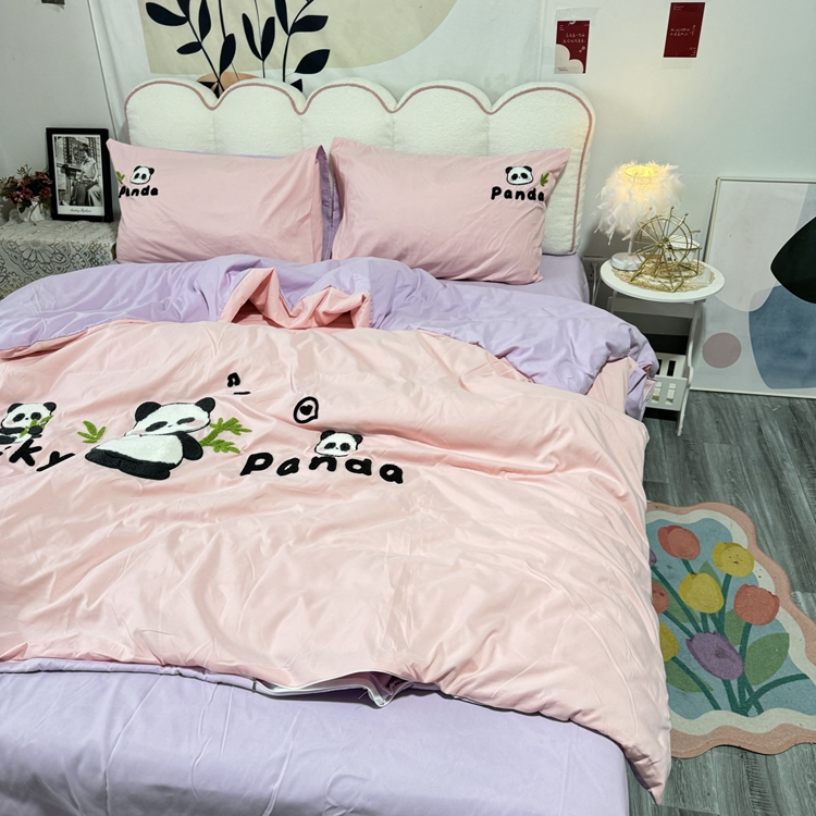 91家纺网 家纺一手货源 找家纺 （总）沐慕家居 2024毛巾绣四件套