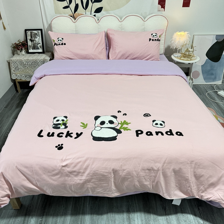 91家纺网 家纺一手货源 找家纺 （总）沐慕家居 2024毛巾绣四件套