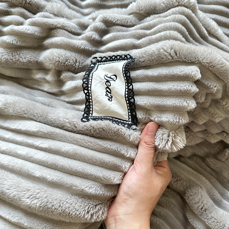 91家纺网 家纺一手货源 找家纺 （总）2025新款秋冬澳密绒保暖四件套-雪瑞系列（含买家秀 ）