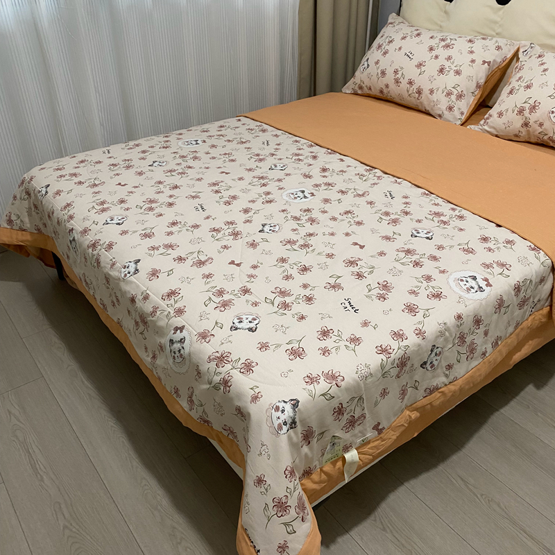 91家纺网 家纺一手货源 找家纺 （总）思雅庭 2025新款里外全棉夏被新疆棉花夏凉被空调被