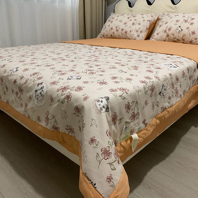 91家纺网 家纺一手货源 找家纺 （总）思雅庭 2025新款里外全棉夏被新疆棉花夏凉被空调被